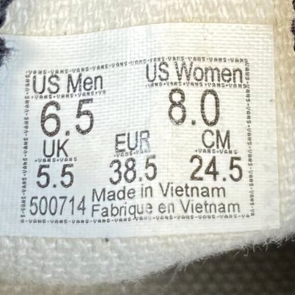 Vans Classic Slip-On Shoes – Black – Women’s Size 8 – Timeless Style - Picture 8 of 8